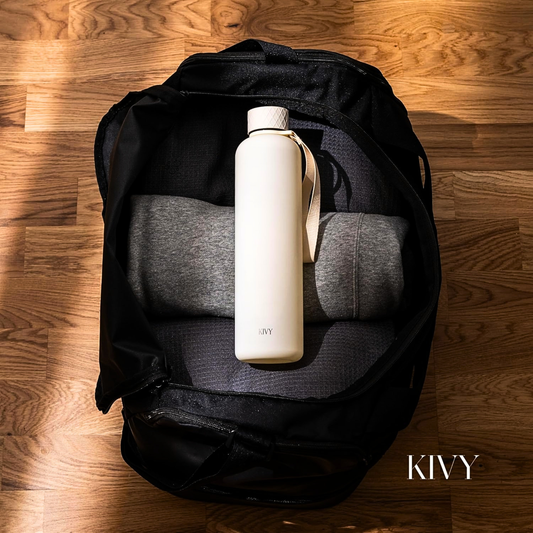 Minimalist Shatterproof Travel Water Bottle with Tracker