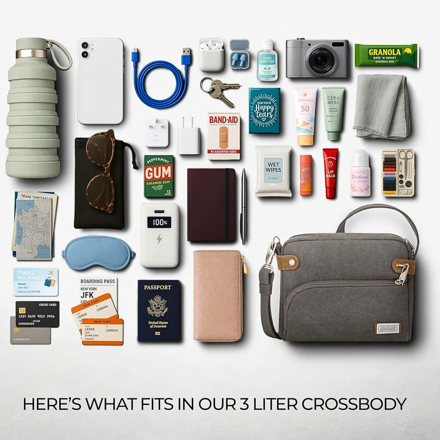 Travelon Anti-Theft Heritage Crossbody Bag