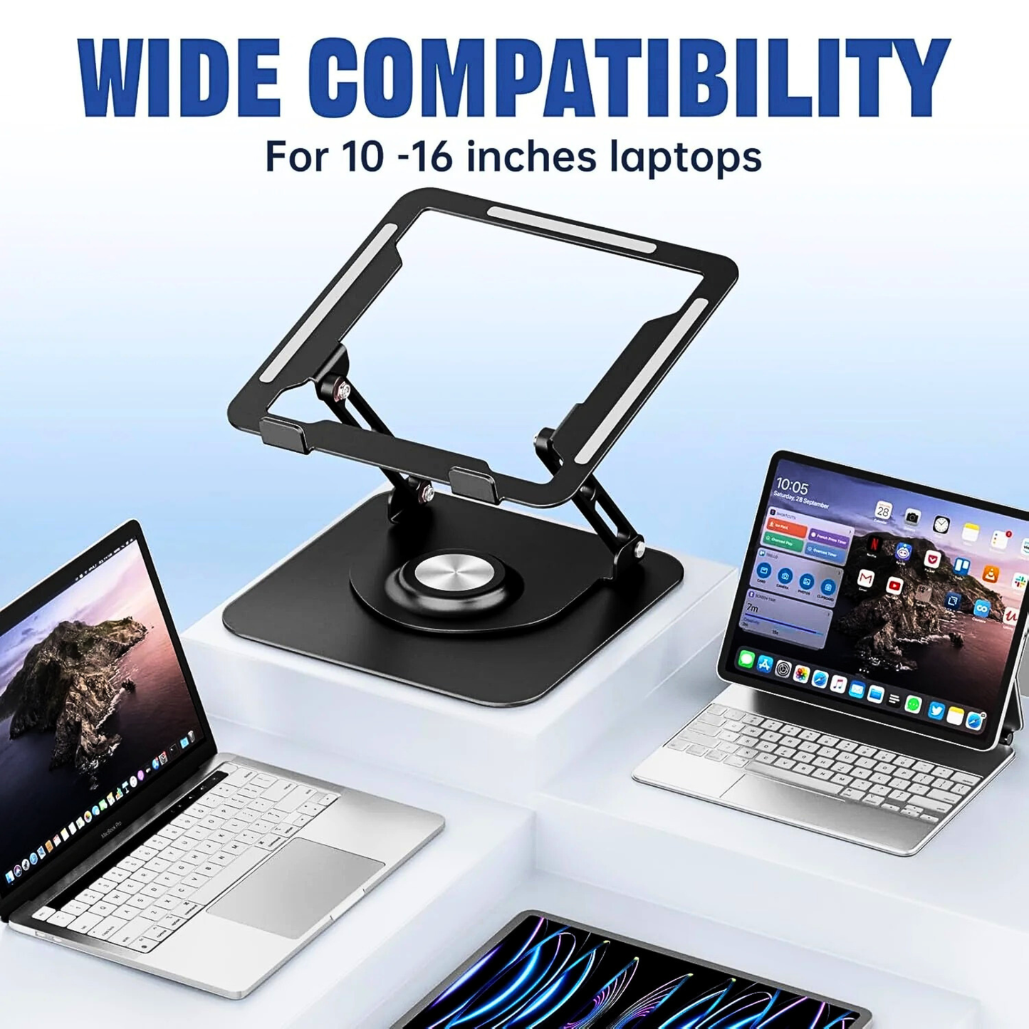 JOYEKY Adjustable 360 Rotating Laptop Stand