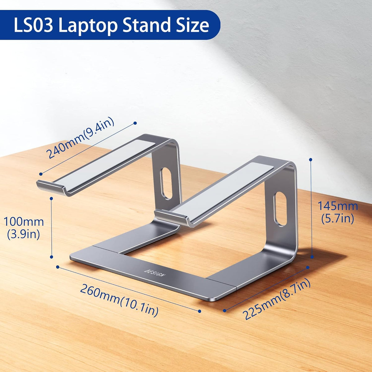 BESIGN LS03 Aluminum Detachable Laptop Stand