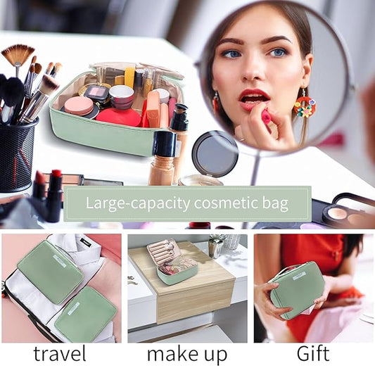 Minimalist Travel Makeup Organizer Set