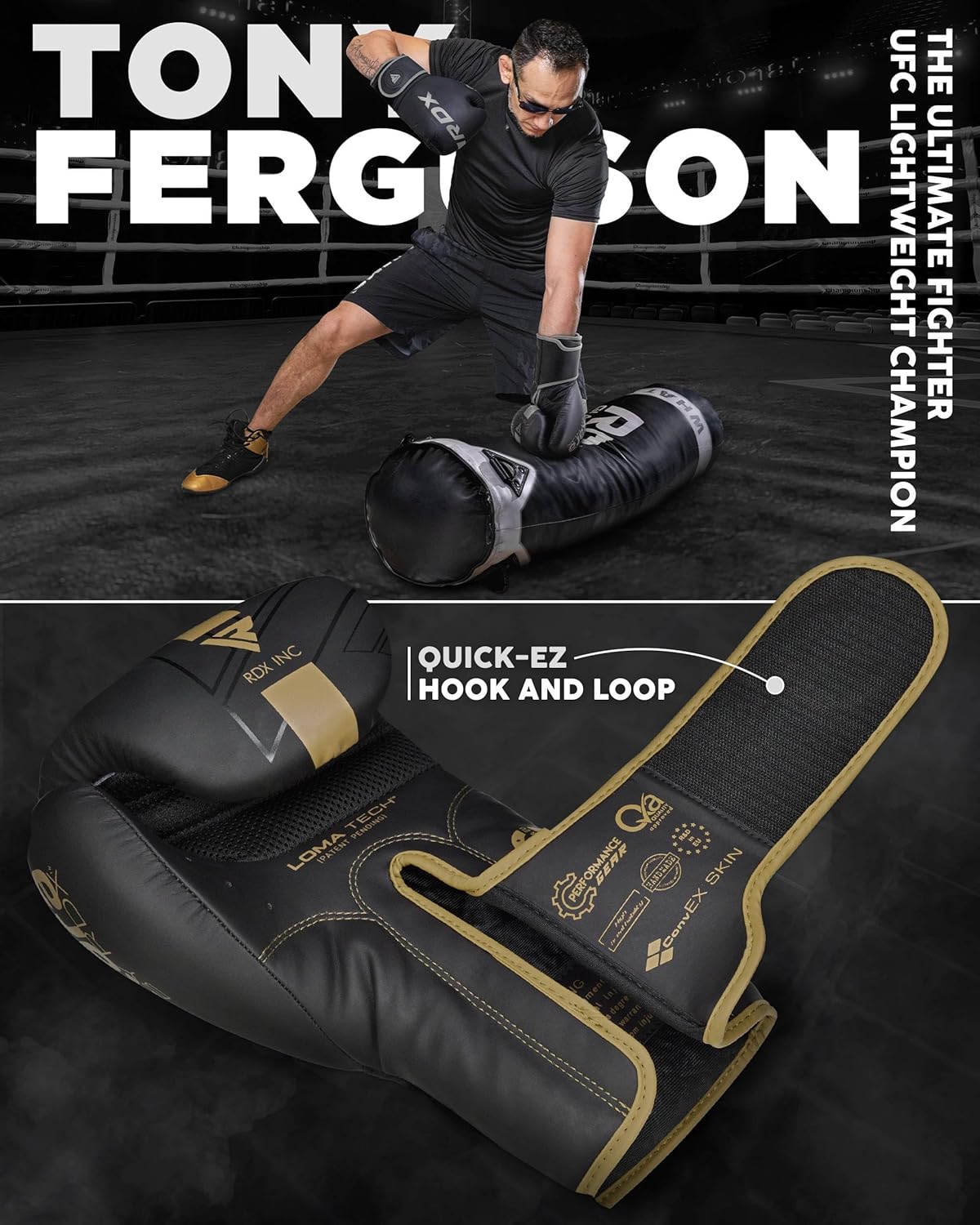 RDX Pro Training Boxing Gloves | Sparring & Heavy Bag Gear