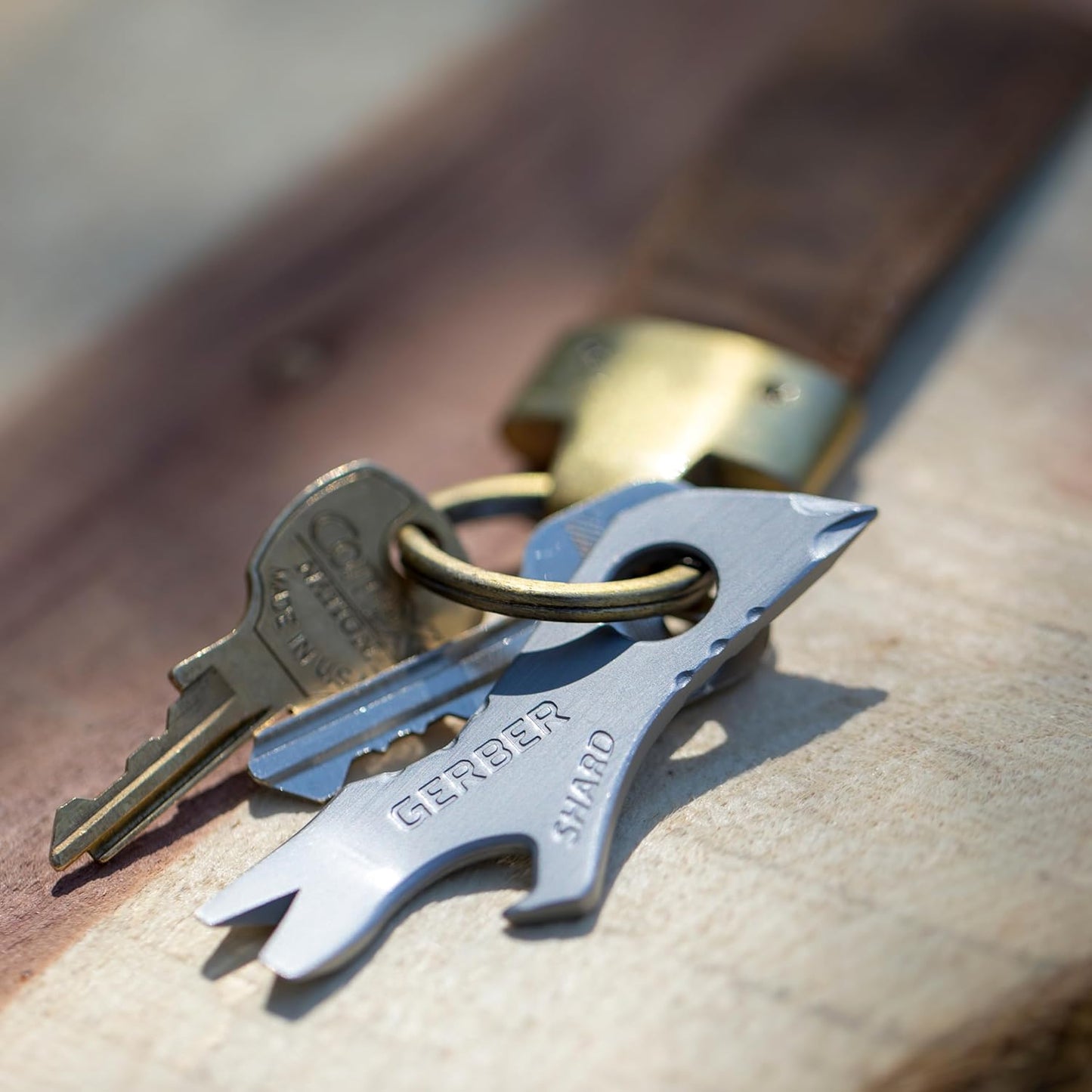 Stainless Steel 7 in 1 Keychain Multitool