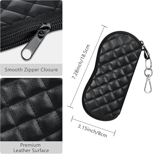 Lightweight Neoprene Sunglasses Case with Carabiner Clip