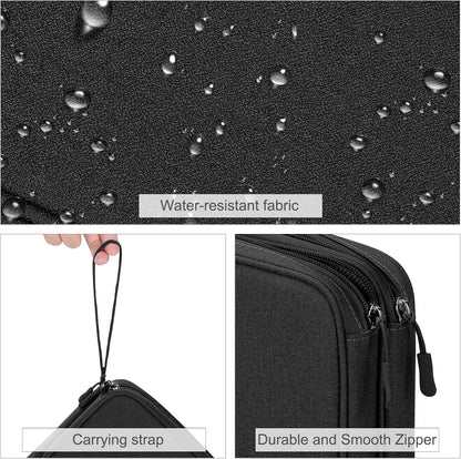 FYY Electronic Organizer with Double-Layer Storage