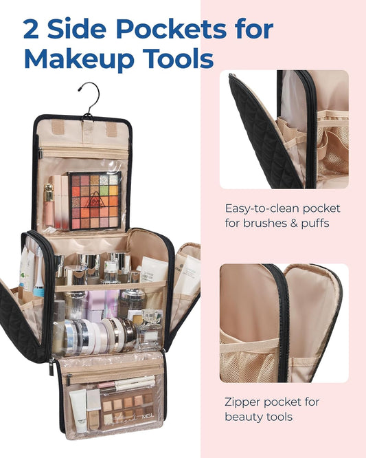 BAGSMART Hanging Travel Makeup Organizer