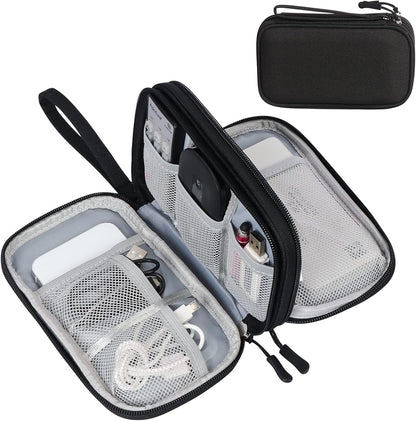 FYY Electronic Organizer with Double-Layer Storage