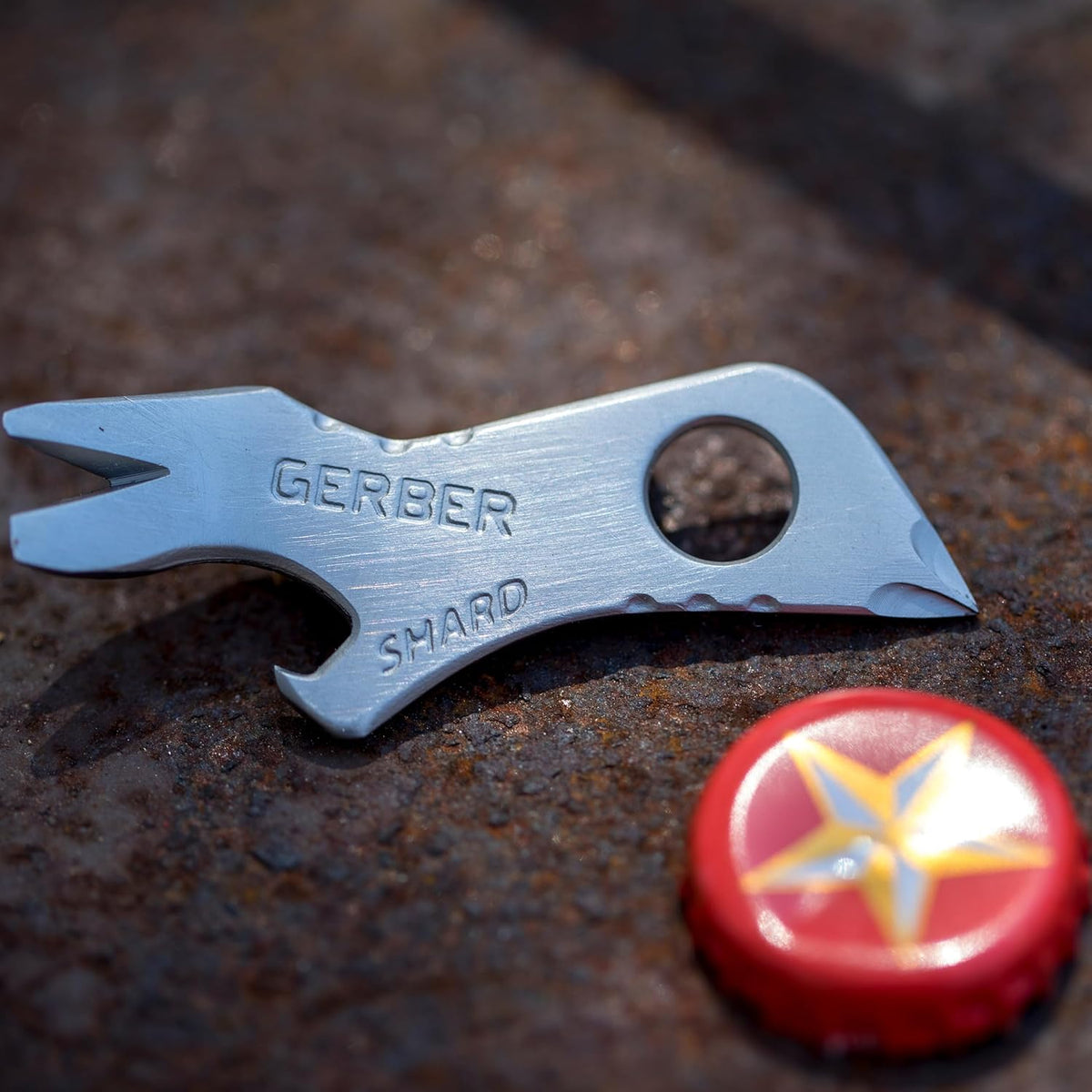 Stainless Steel 7 in 1 Keychain Multitool