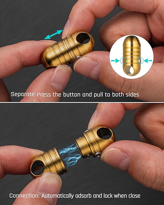 Magnetic Quick Release Keychain and EDC Connector