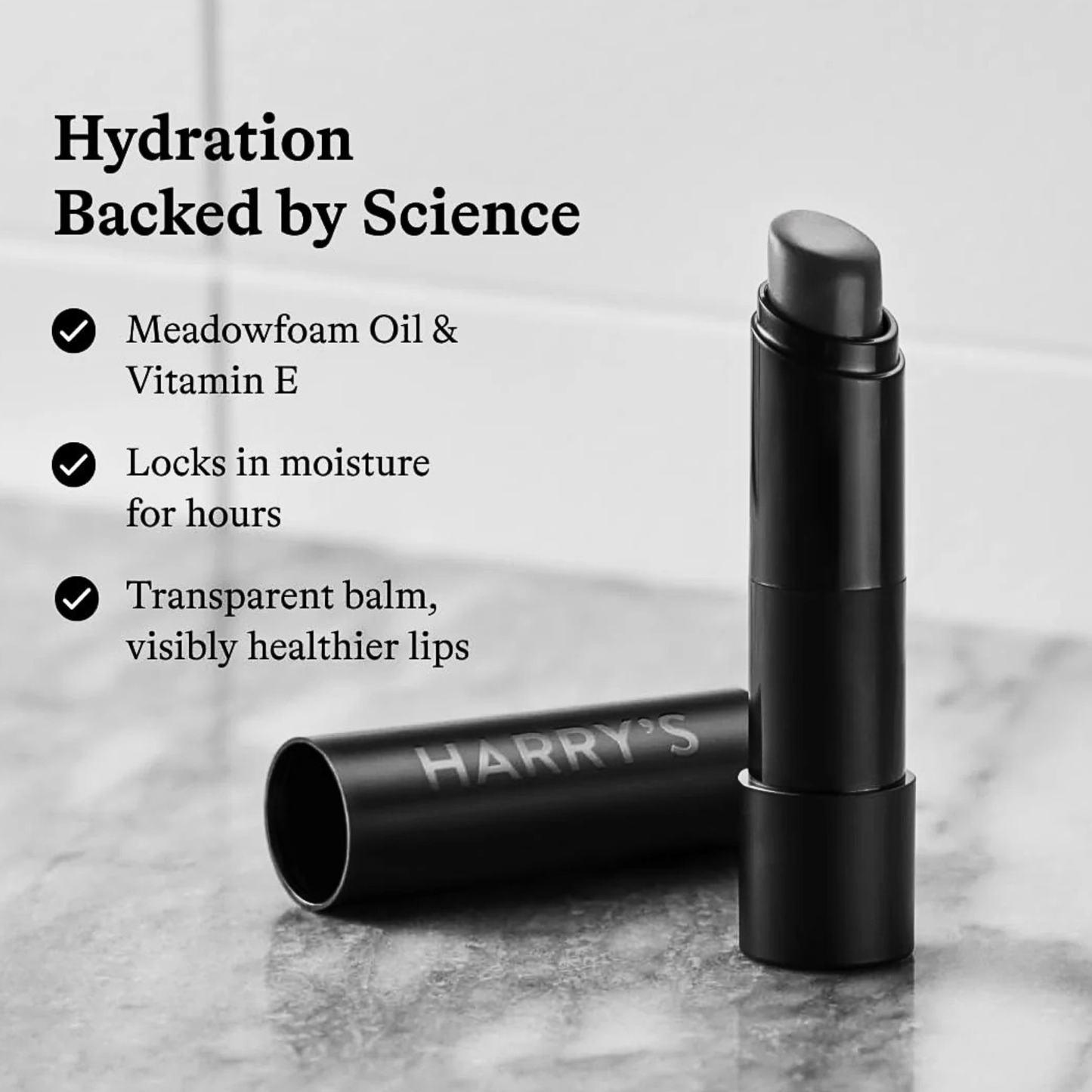 Harry's Hydrating Black Lip Balm for Men