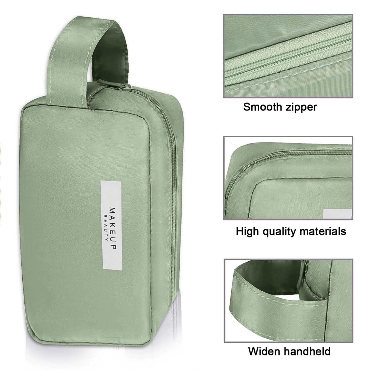 Minimalist Travel Makeup Organizer Set