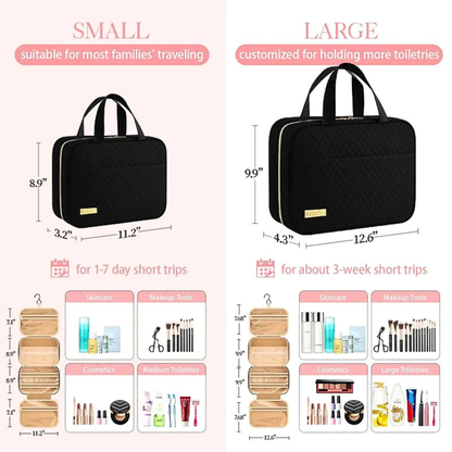 HOTOR Hanging Travel Toiletry Organizer