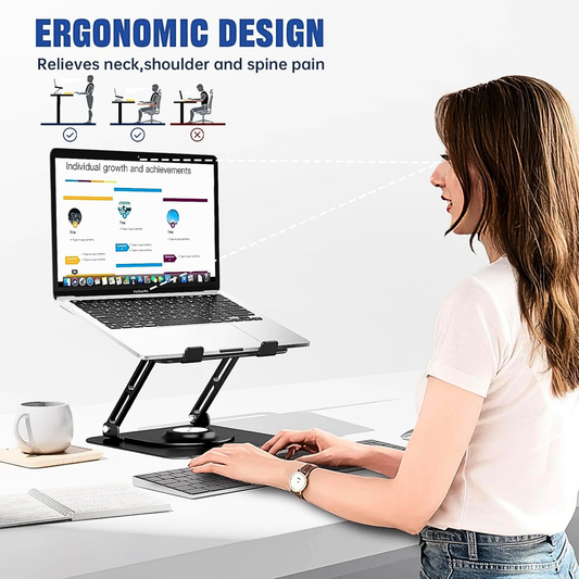 JOYEKY Adjustable 360 Rotating Laptop Stand