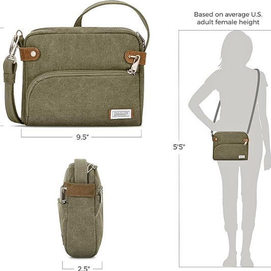 Travelon Anti-Theft Heritage Crossbody Bag