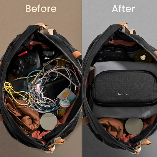 tomtoc Electronics Organizer Travel Case