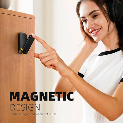 Foldable Heavy Attach Under Desk Headphone HANGER
