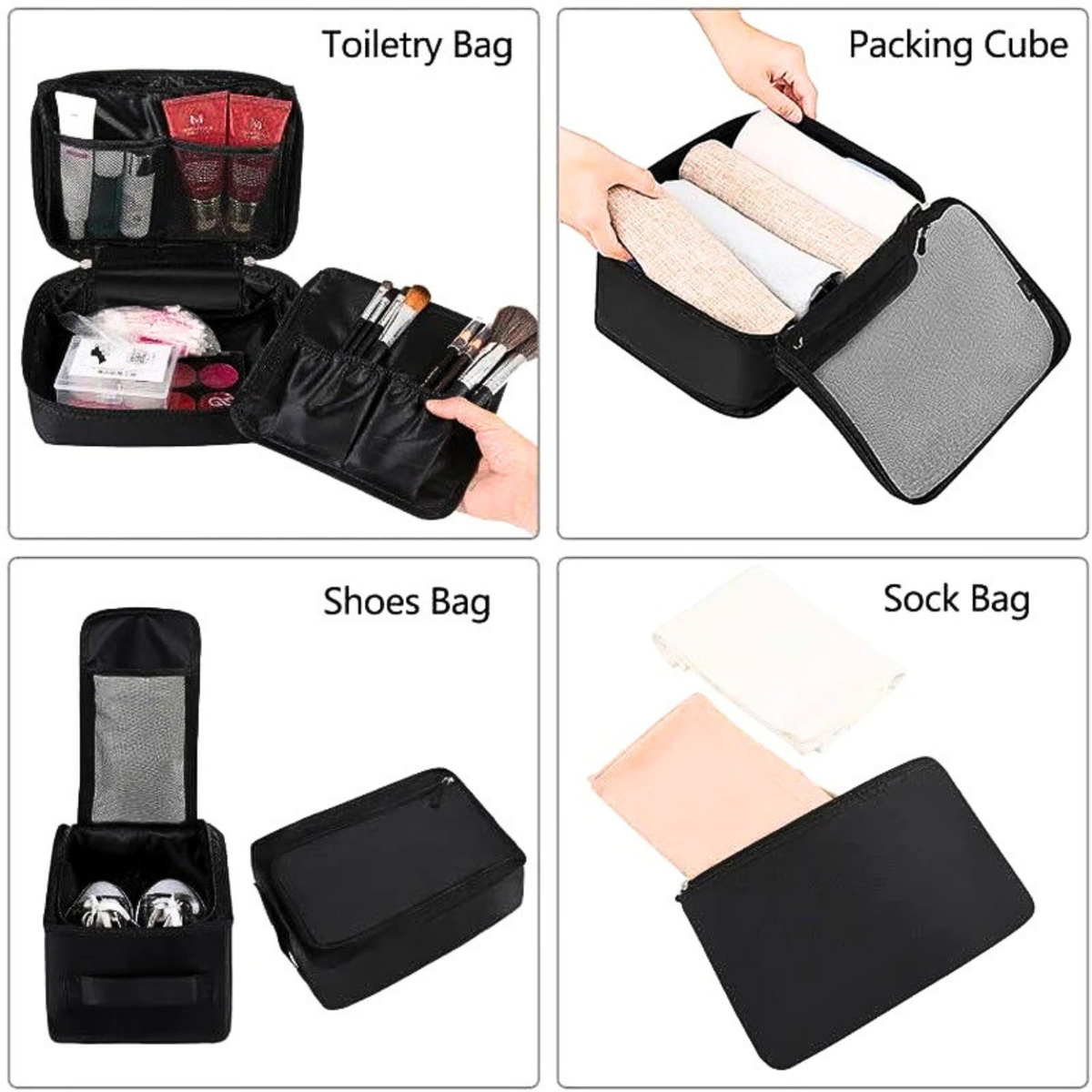Premium Travel Packing Cubes | Luggage Organizer Set