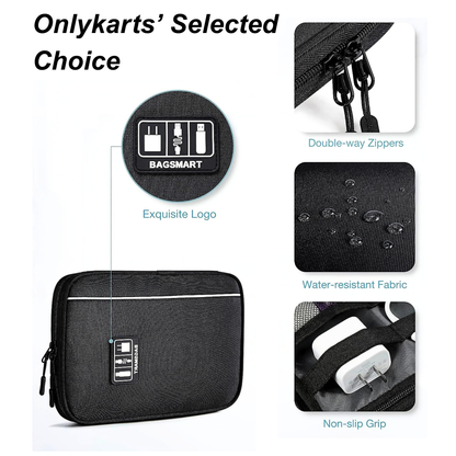 BAGSMART Large Electronics Travel Organizer Case