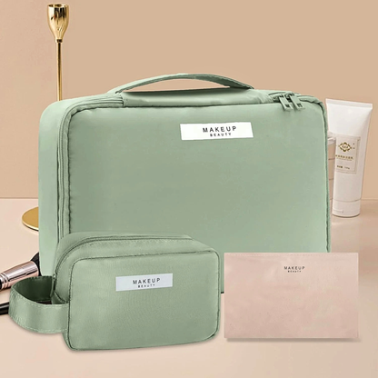 Minimalist Travel Makeup Organizer Set