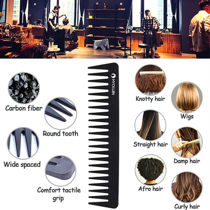 HYOUJIN Carbon Fiber Detangling Comb