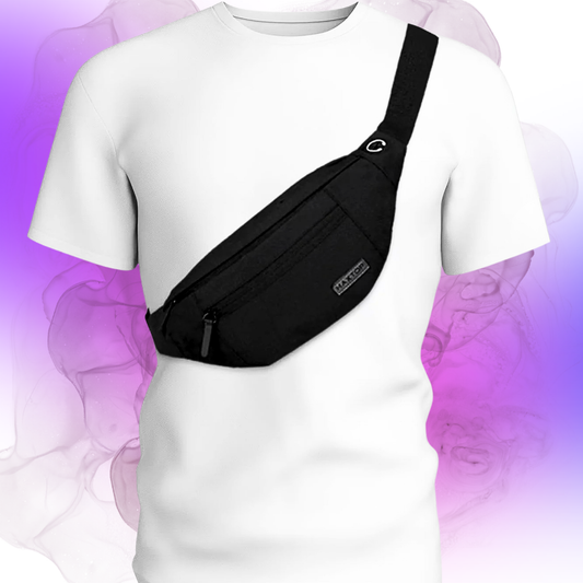 MAXTOP Large 4-Pocket Crossbody Fanny Pack